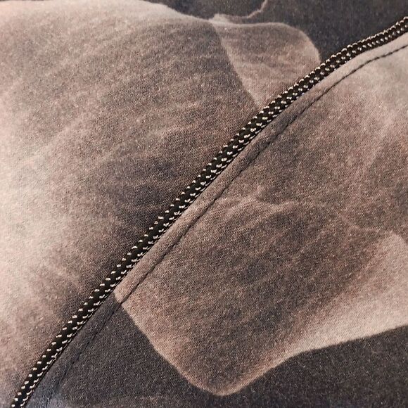 Rachel Roy Sheer and Solid Camo Rose Dress . Mixed Media.Witchy.Cottagegoth - Picture 12 of 12